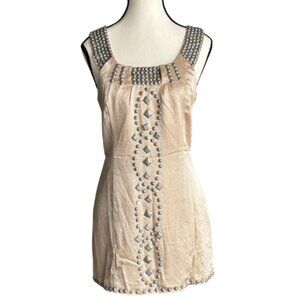 ECI GORGEOUS EMBELLISHED TUNIC, SZ. 8